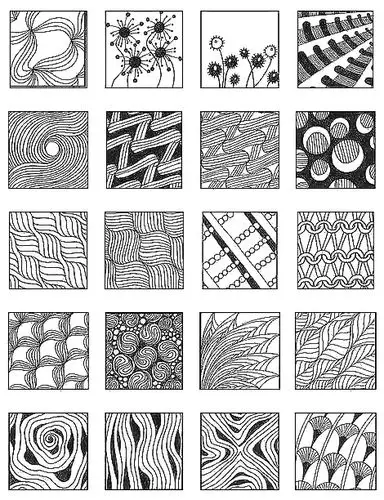 线条的艺术【创意钢笔画】【钢笔画基础线条图谱】