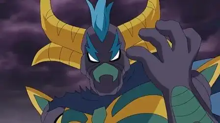 晶码战士01:四大护法合体,裂天巫兽