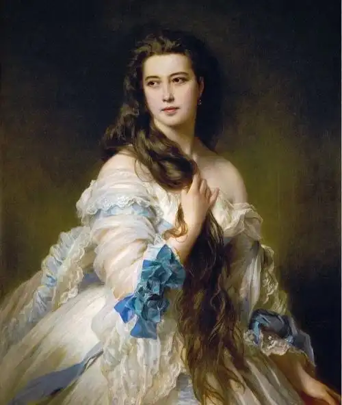 带你认识世界名画里姆斯基科萨科夫夫人