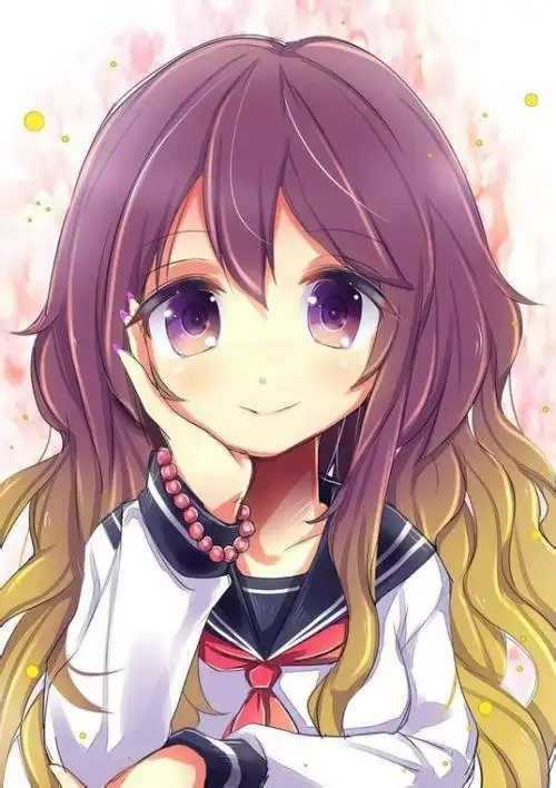 求一些日本好看的动漫人物,要求:长头发,颜值高.