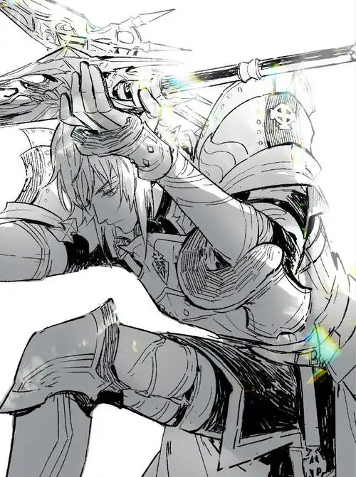 ff14##泽菲兰#"跪下去的是男孩,站起来的是骑士."(出自冰与火之歌)