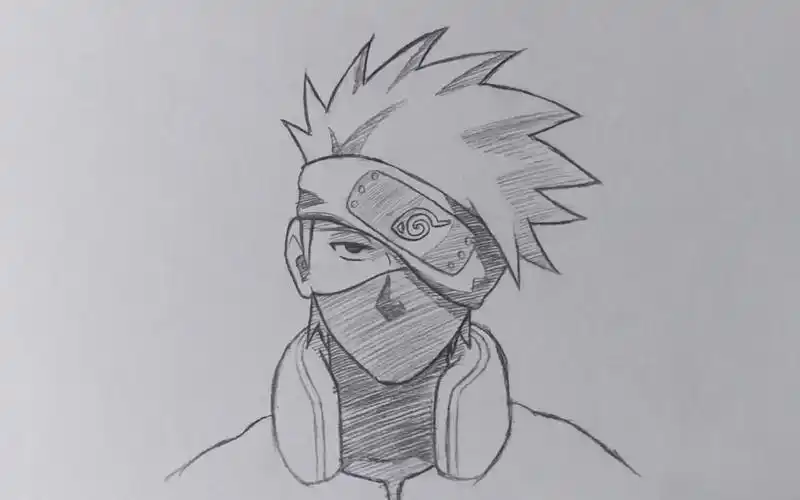 【素描】如何画《火影忍者》中的卡卡西!-教育视频-搜狐视频