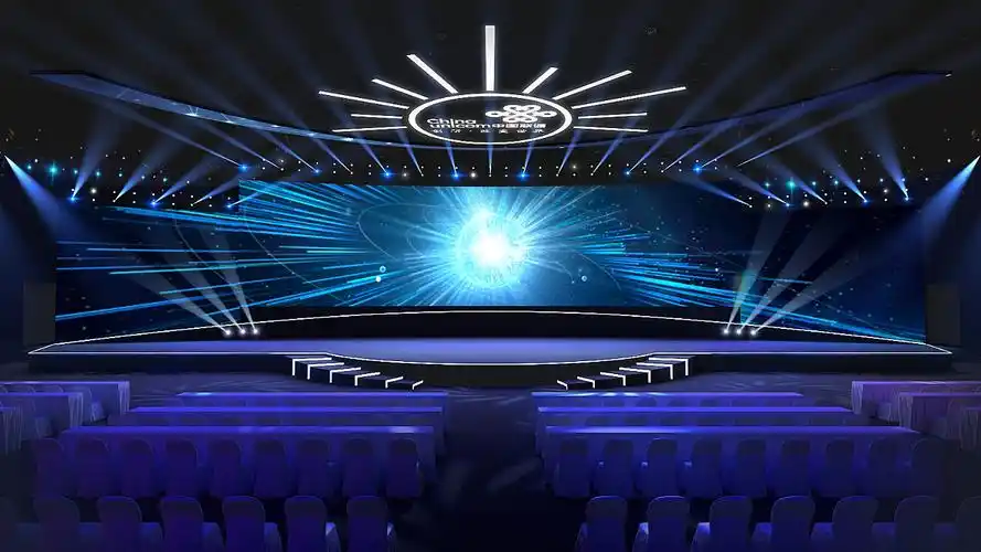 联通合作伙伴大会舞台|三维|场景|贰威 - 原创作品 - 站酷 (zcool)