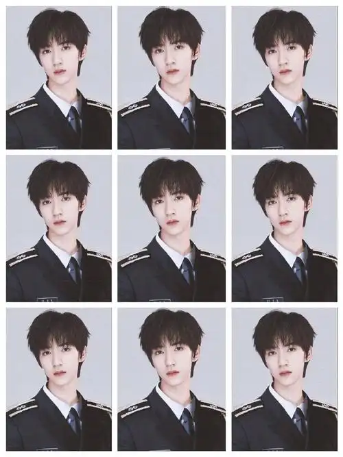 团超话95#时代少年团 星芒初现#大姐弄了好久做的一些小闹的证件照