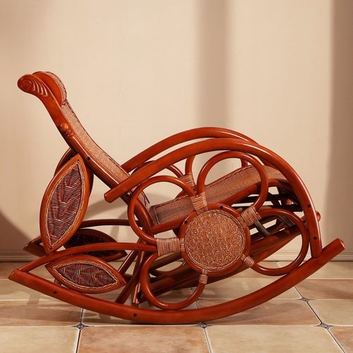 藤工匠手工编织加粗藤椅