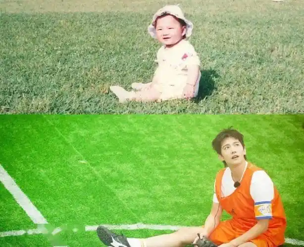 杨洋从小到大完美复制帅气精致的五官从小就好优越