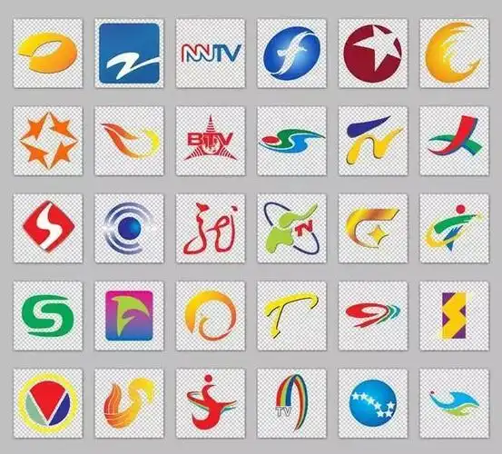 早期电视台多以三原色(红,绿,蓝)为主,好怀念当初只收得到十几个台的