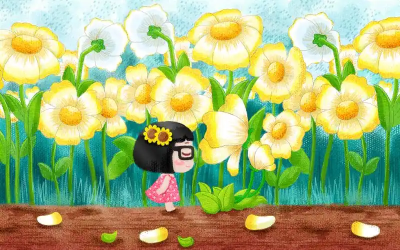 卡通hello菜菜图片宽屏壁纸卡通图片创意图片可爱图片动漫壁纸hello菜