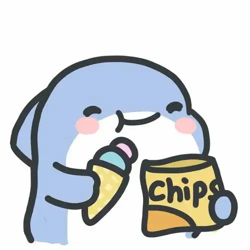 萌萌可爱小鲨鱼头像