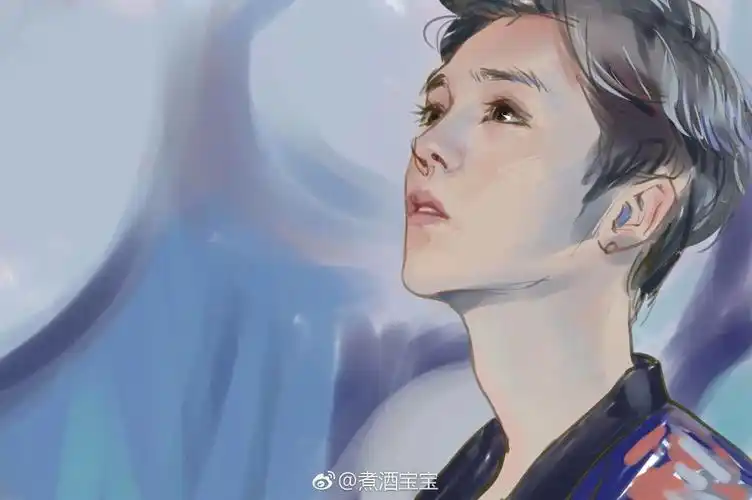 鹿晗饭绘收集,图源来自网络 - 堆糖,美图壁纸兴趣社区