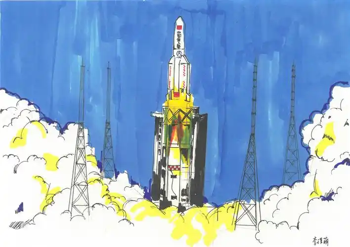 2 绘画类三等奖 航空不是梦 李瑾萌