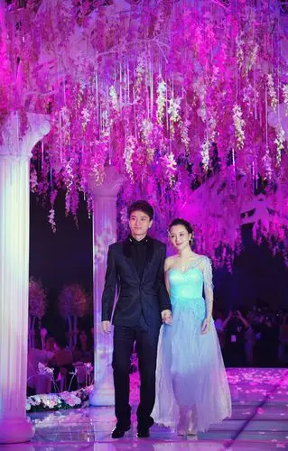 李小璐贾乃亮梦幻婚礼戴比尔斯绝美亲历