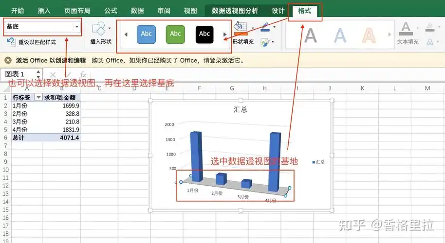 excel数据透视表与数据透视图的超详细教程