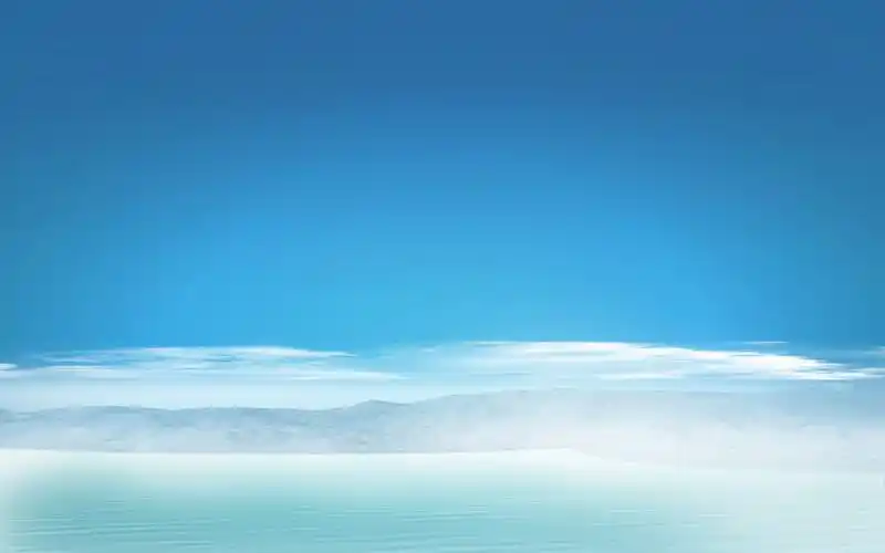 蓝色经典天空桌面壁纸