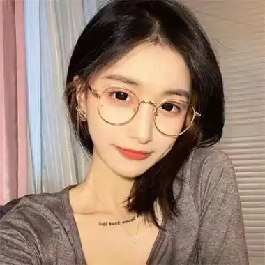 知性戴眼镜女孩头像小清新 头像气质女神戴眼镜唯美图片_女生头像_美