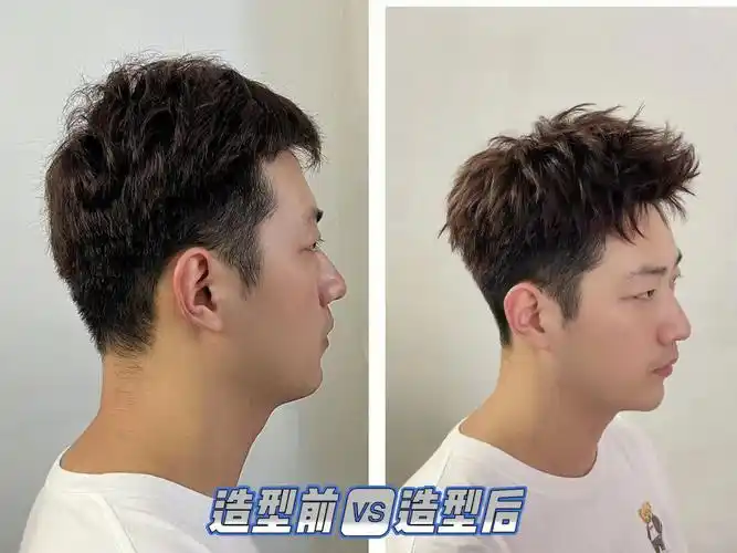 男发造型进修第二日打卡今日继续学习整体造型s卷老师同我的对比度好