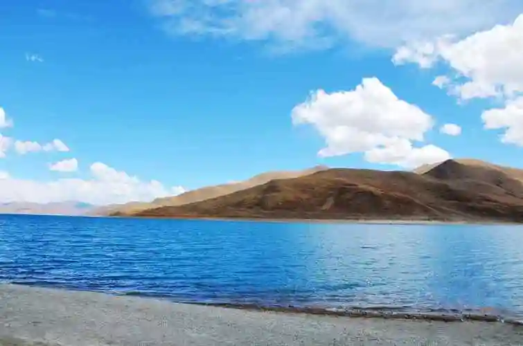 西藏三大圣湖羊卓雍措风景动态屏保