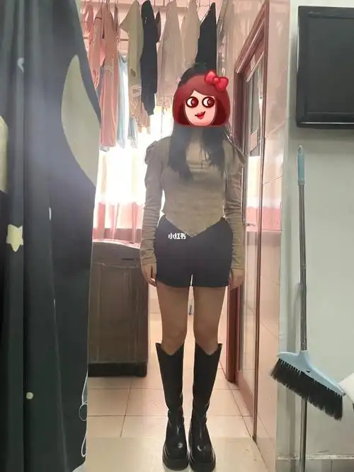 小腿围33cm超显腿细腿长的长筒靴