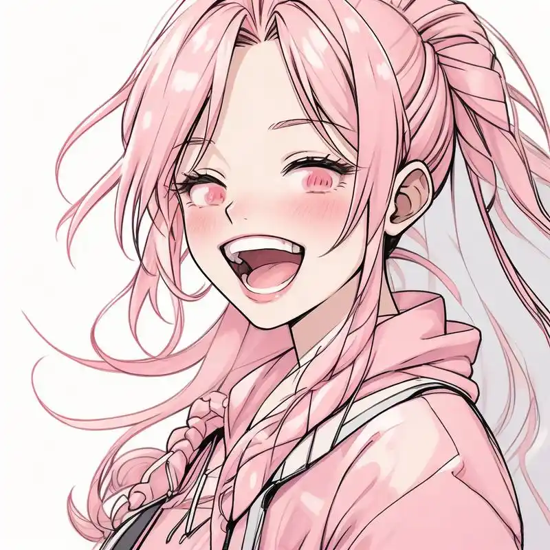 粉色系动漫头像,少女心爆棚91