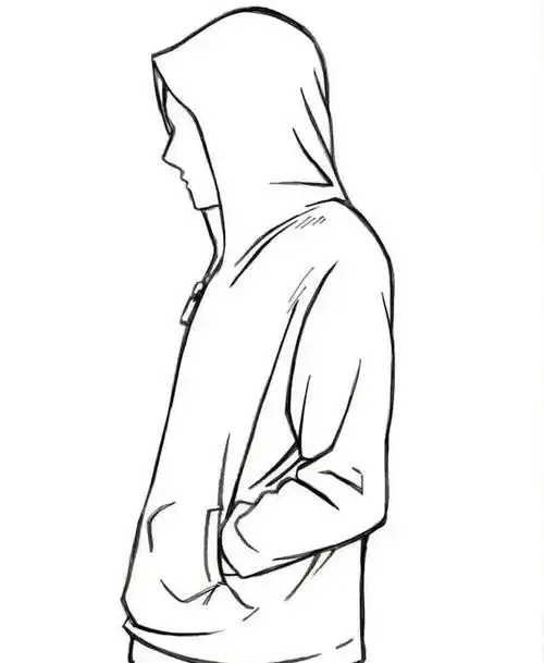 侧面正面左侧面背面正面正面结构布褶胳膊的褶皱画法衣帽的褶皱画法