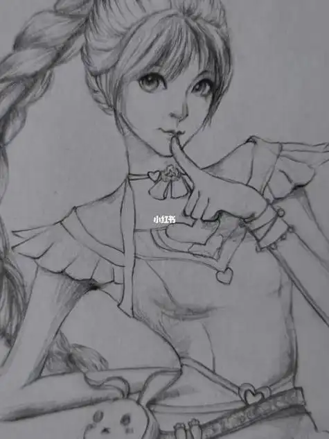 小舞怎么画简单又好看 五年后的小舞怎么画简单又好看