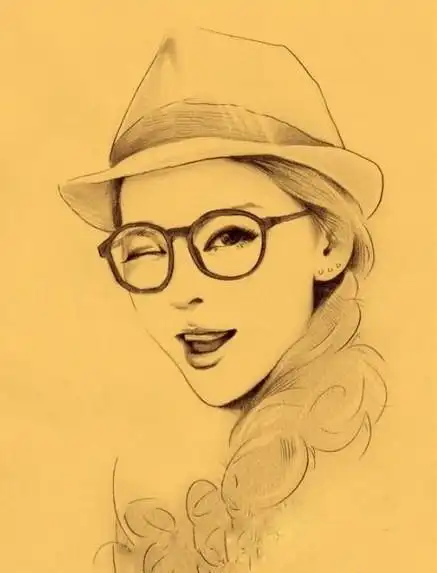 【转载】范冰冰素描