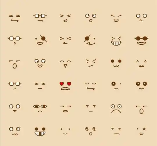 手帐简笔画表情宝妈必学简笔画,简单实用的表情包画法可爱小表情简笔