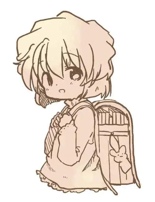 名侦探柯南 灰原哀插画lioa同采自tieba.baidu.