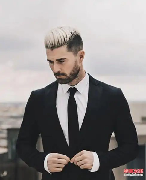男人耍酷发型 酷酷的欧美男士发型图片(4)