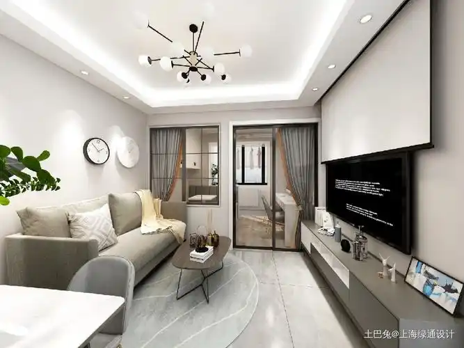 70平两房改三房之简约明快现代简约设计图片赏析