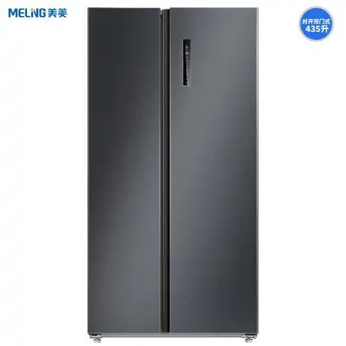 美菱(meling)435升 双开门对开门 节能大容量 一级能效变频家用冰箱