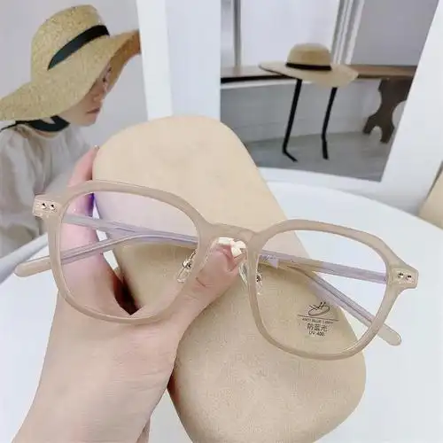 2021新款眼镜全框韩版秀小红网红素颜板材近视眼镜架