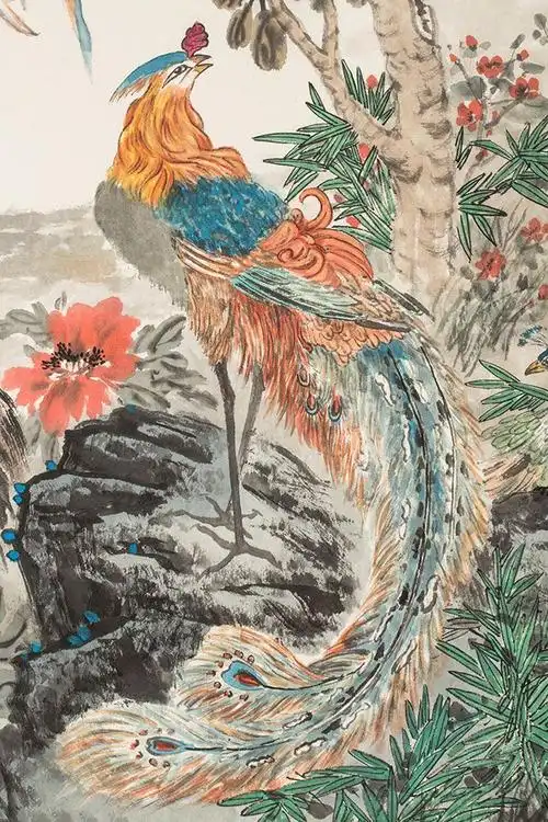 百鸟朝凤图 于建明作品