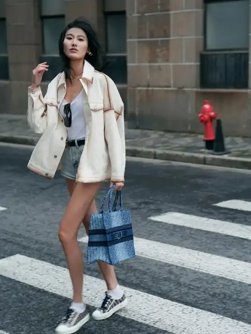 超模微秀场##街拍##时尚穿搭