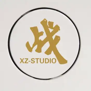 肖战车贴战字油箱盖个性文字汽车贴纸肖战工作室logo贴高人气qy 战字