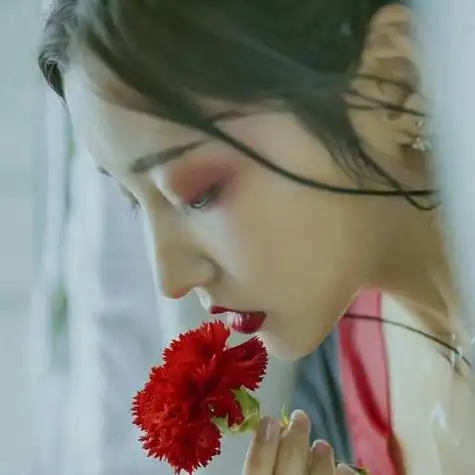 古风真人头像古风头像女头汉服汉服摄影.