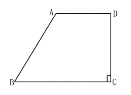 p>梯形(trapezoid)是只有一组对边平行的四边形 .