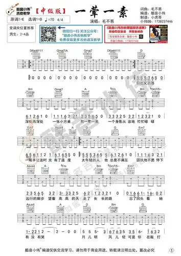一荤一素(吉他谱)