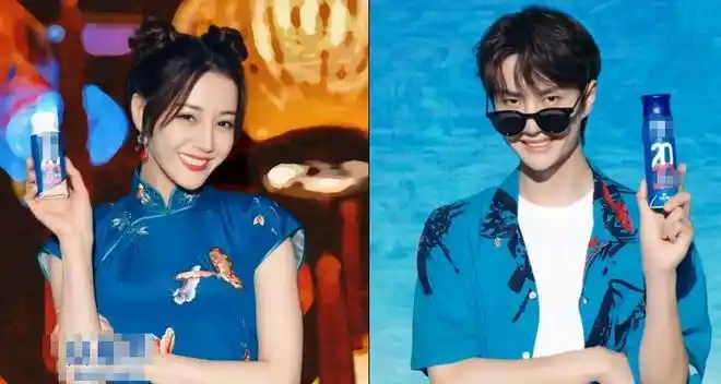 迪丽热巴王一博同框拍广告双倍颜值暴击颜粉纷纷截图保存