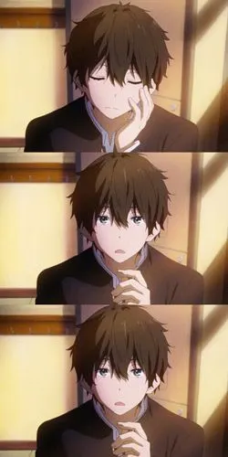 冰菓 图源微博折木奉太郎