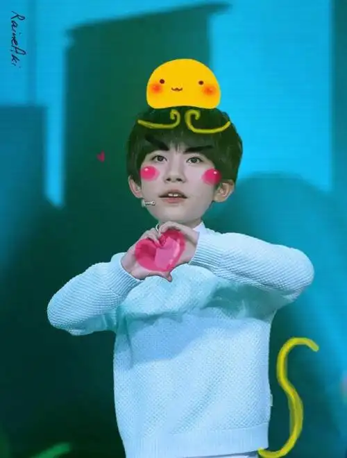 tfboys易烊千玺 150330 东方风云榜 高清 cr.logo 表情包