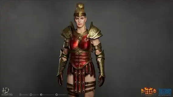 亚马逊与原版的《暗黑破坏神2》角色模型有许多相似之处.