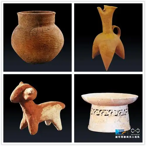 无人机探源中华文明航拍湖北天门石家河遗址