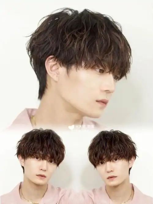 头的韩式纹理烫很多男生的发型困扰普遍来说有两点11566 头发硬