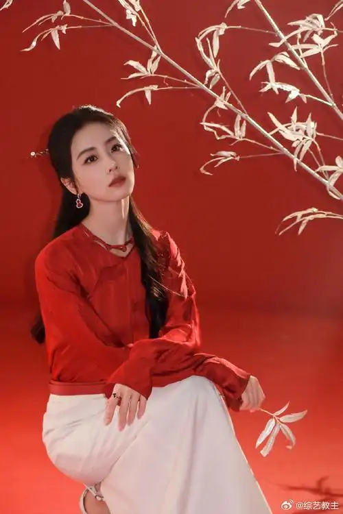 刘诗诗红衣古今皆宜##刘诗诗和任如意都穿了红衣