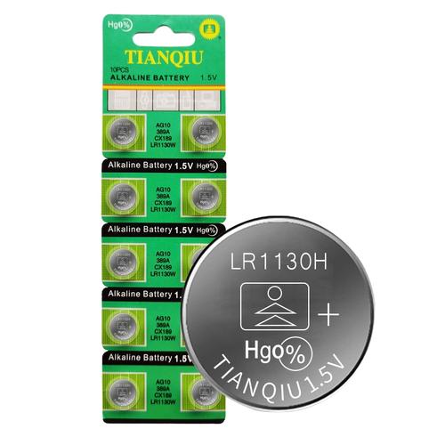 l1131sr44扣式lr41电子通用lr1130纽扣电池ag10389alr54ag3