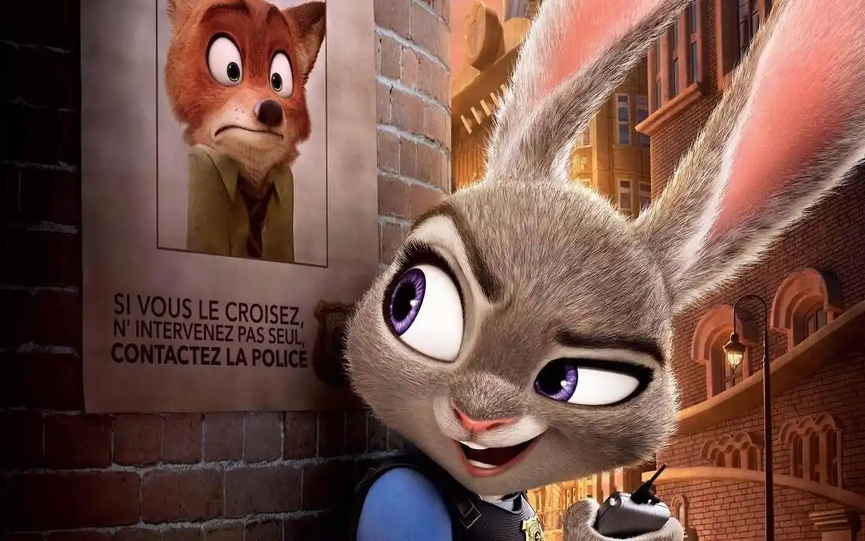 《疯狂动物城》有跨物种的友谊与勇气,也有从梦想到现实的勇气