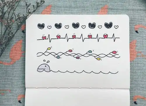 手帐可爱图简笔画