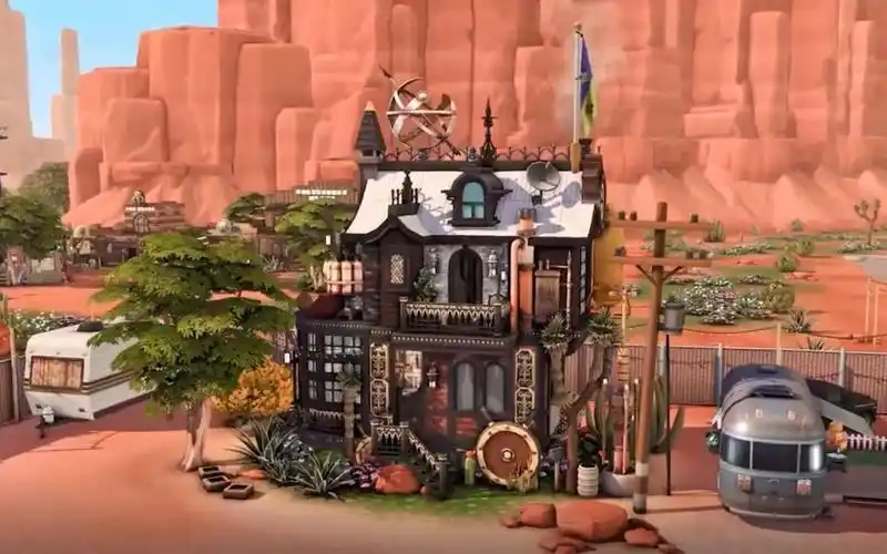 蒸汽朋克房屋模拟人生4房屋速度构建nocc