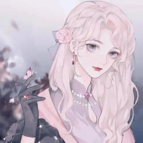 又仙又可爱的动漫女生头像